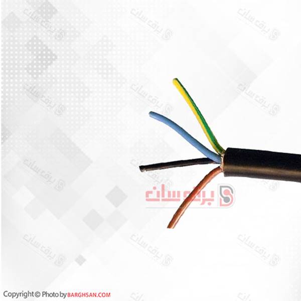کابل برق خراسان (افشار نژاد) کابل  افشان سایز 4 در 2.5 نتورک کابل Network Cable