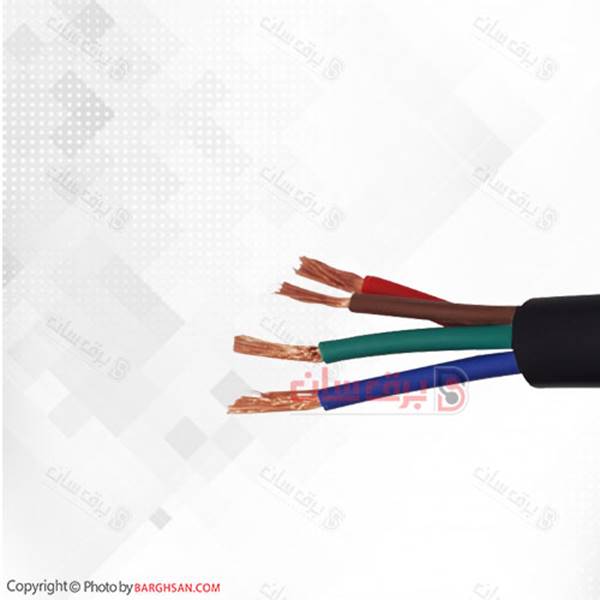 کابل برق خراسان (افشار نژاد) کابل  افشان سایز 4 در 4 نتورک کابل Network Cable