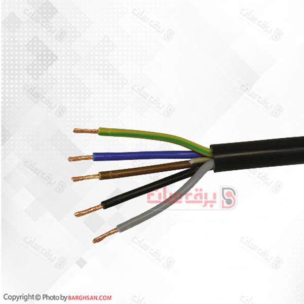 نتورک کابل Network Cable کابل برق خراسان (افشار نژاد) کابل افشان سایز 5 در 1.5