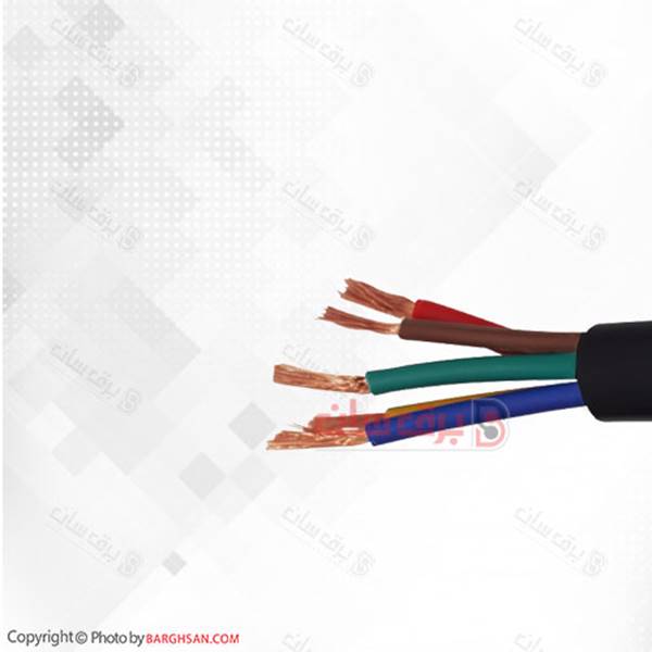 کابل برق خراسان (افشار نژاد) کابل  افشان سایز 5 در 4 نتورک کابل Network Cable