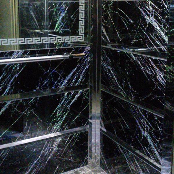 آسانسور اشراق کابین تمام استیل