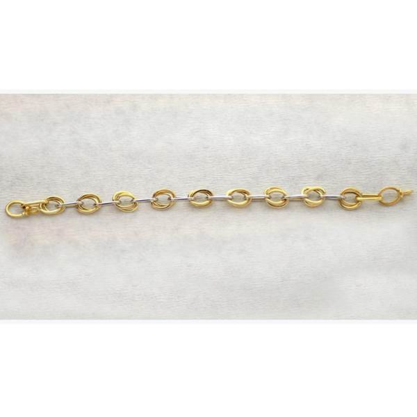 تولیدی طلا و جواهر مرسده دستبند طلا زنجیری