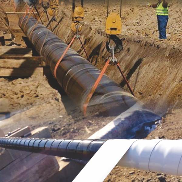 نوار  سام گستر مشکی عایق سرد وگرم پلی اتیلن (زیرینinerwrao) سایز8 اینچ