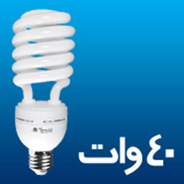 الکترو سهیل توس لامپ کم مصرف 40 وات پارس شعاع