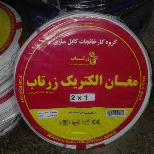 صنعت کابل سیم نایلون تخت 2در1