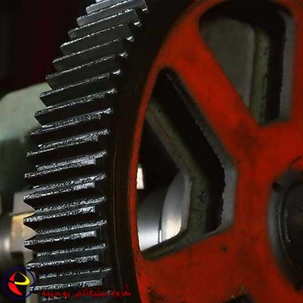 گروه تبلیغاتی پودینه - عکاسی صنعتی عکاسی صنعتی از چرخ دنده های سنگین صنعتی