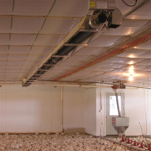 گرماسازان پارس بهینه سازی سیستم گرمایش مرغداری