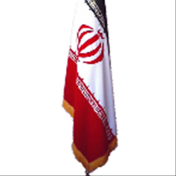 پرچم تشریفات ایران جیر گلدوزی