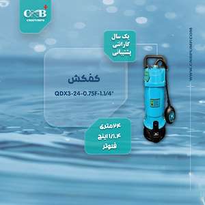 بازرگانی پمپ CNB  کفکش24 متری 1/4-1اینچ ساده و فلوتردار